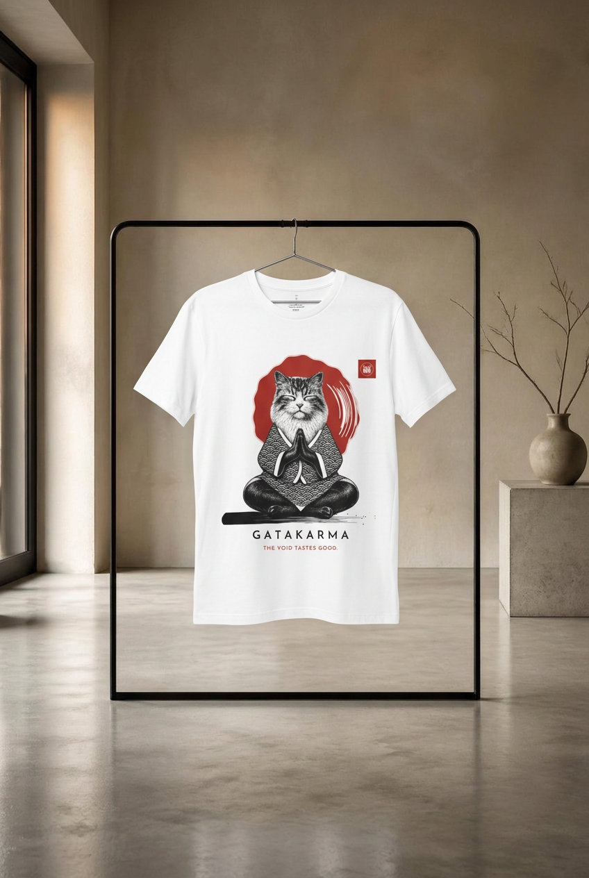 Hinomaru Tee sur décor beige