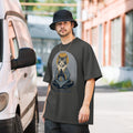 GataKarma Kimono Faded Tee, product view 5 of 9 — Ukiyo collection by BarnaBorders