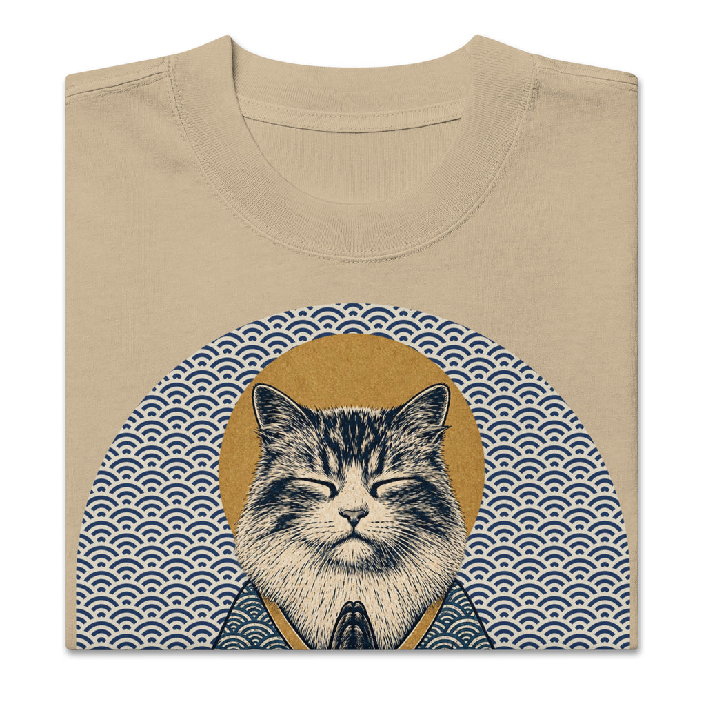 GataKarma Kimono Faded Tee, product view 8 of 9 — Ukiyo collection by BarnaBorders