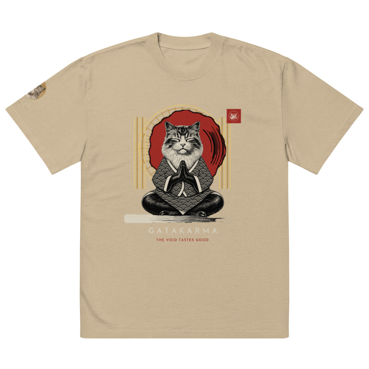 GataKarma Mineral Faded Oversized Tee, product view 6 of 13 — Artist Edition by BarnaBorders