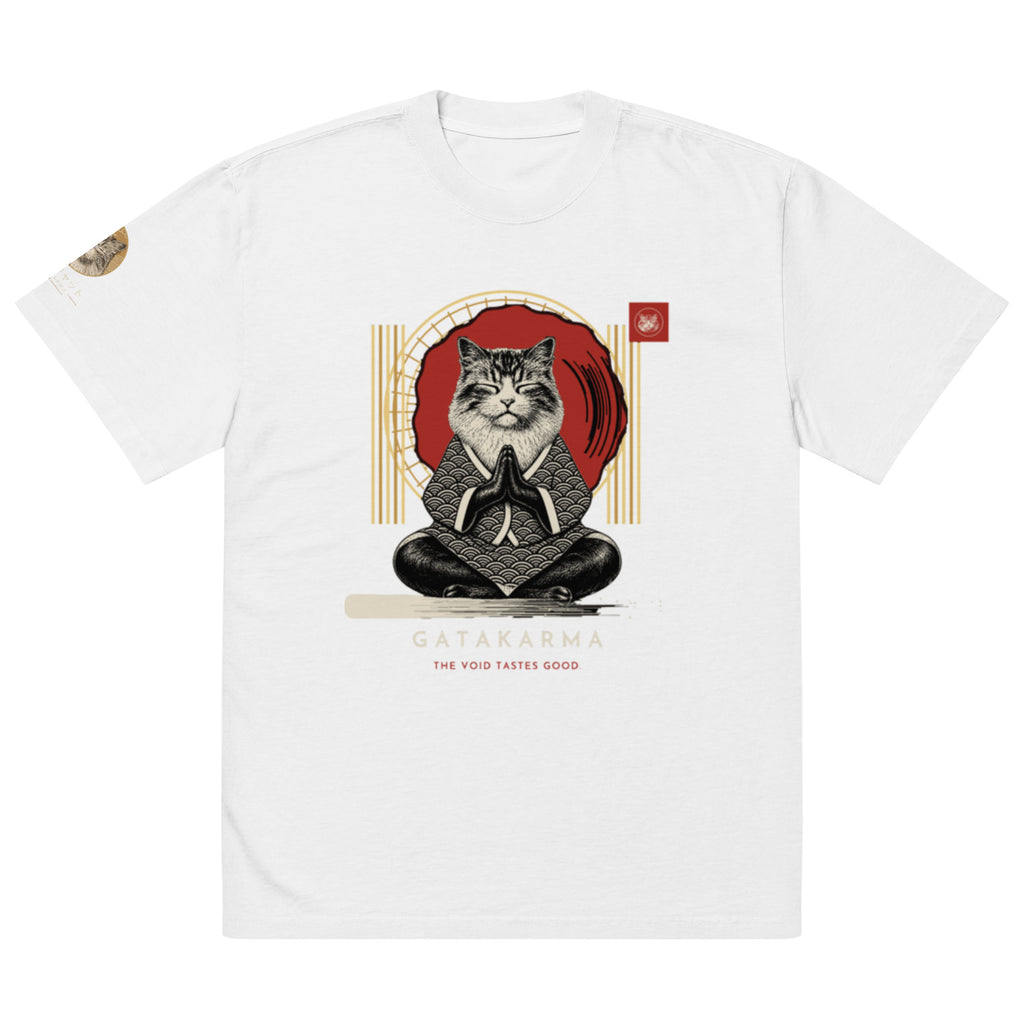 GataKarma Mineral Faded Oversized Tee, product view 10 of 13 — Artist Edition by BarnaBorders