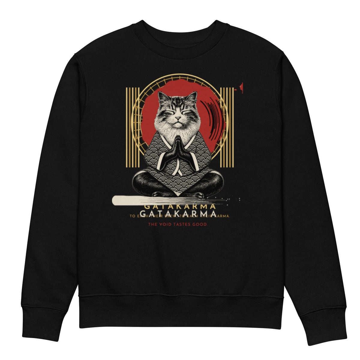 GataKarma Hinomaru Sweatshirt, product view 1 of 5 — Artist Edition by BarnaBorders
