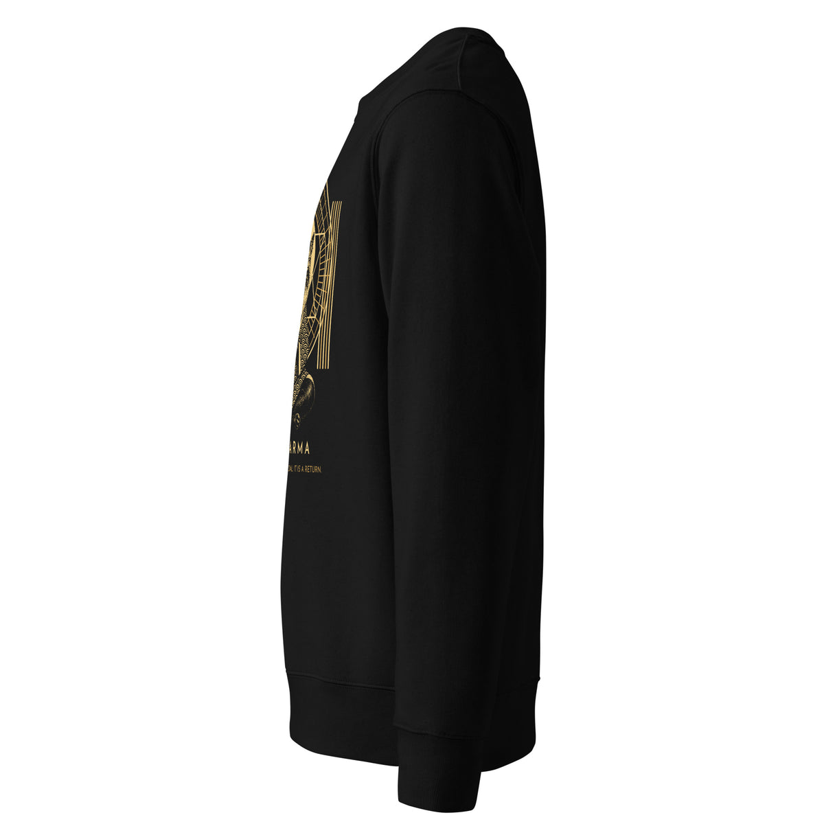 GataKarma Or Sacré Sweatshirt, product view 2 of 12 — Signature collection by BarnaBorders