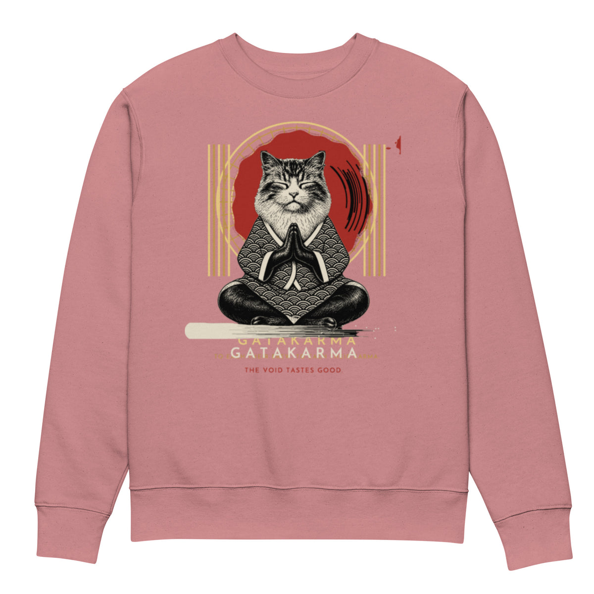 GataKarma Hinomaru Sweatshirt, product view 2 of 5 — Artist Edition by BarnaBorders