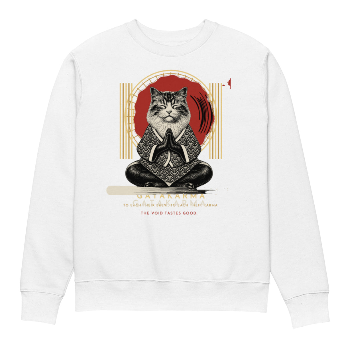 GataKarma Hinomaru Sweatshirt, product view 5 of 5 — Artist Edition by BarnaBorders