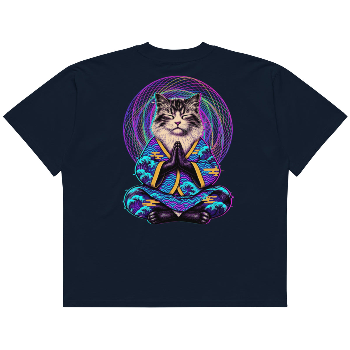GataKarma Acid Karma Oversized Tee, product view 2 of 5 — Acid Karma collection by BarnaBorders