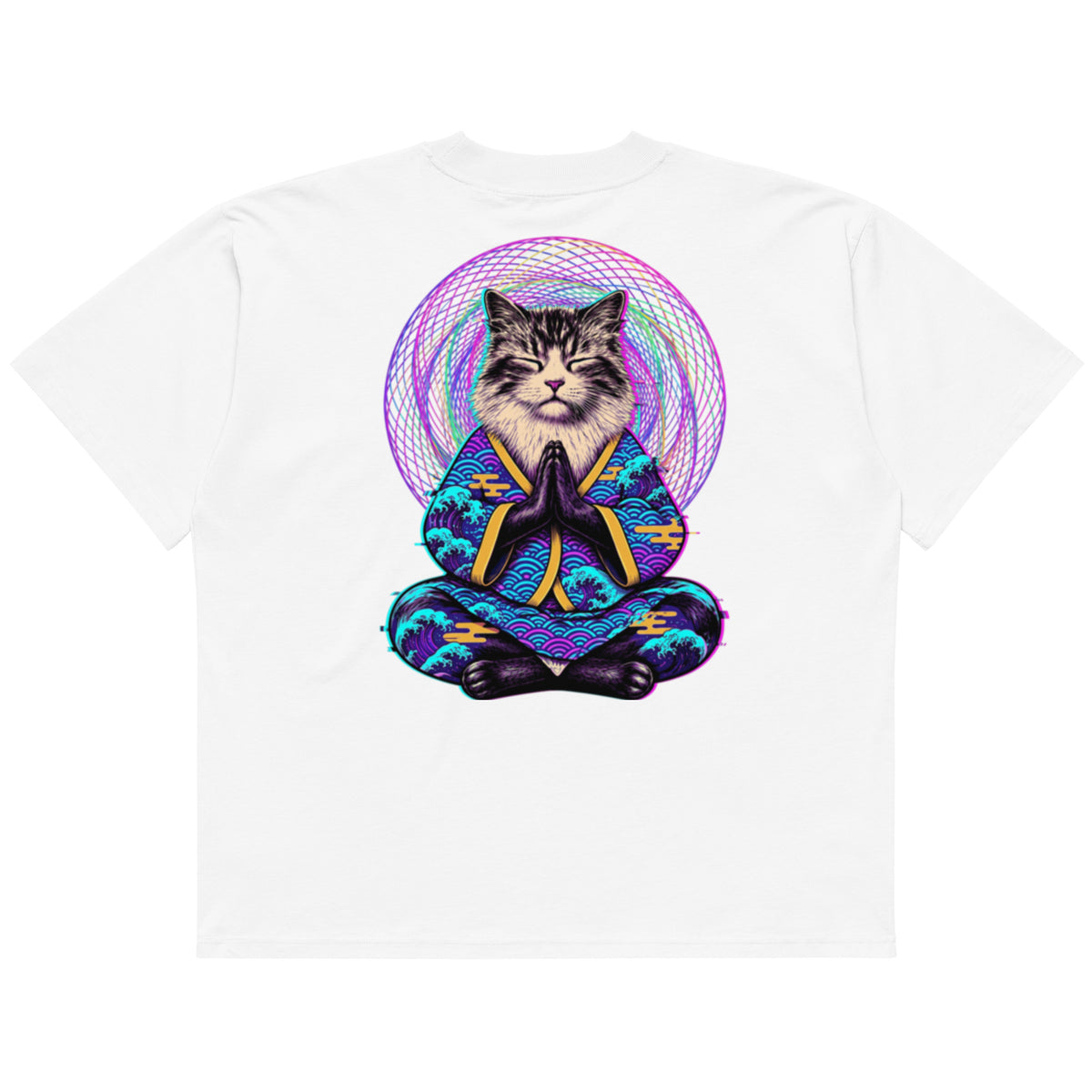 GataKarma Acid Karma Oversized Tee (9/10) — Acid Karma collection by BarnaBorders