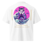 GataKarma Pink Wave Oversized Tee (4/9) — Pink Wave collection by BarnaBorders