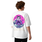 GataKarma Pink Wave Oversized Tee (9/9) — Pink Wave collection by BarnaBorders