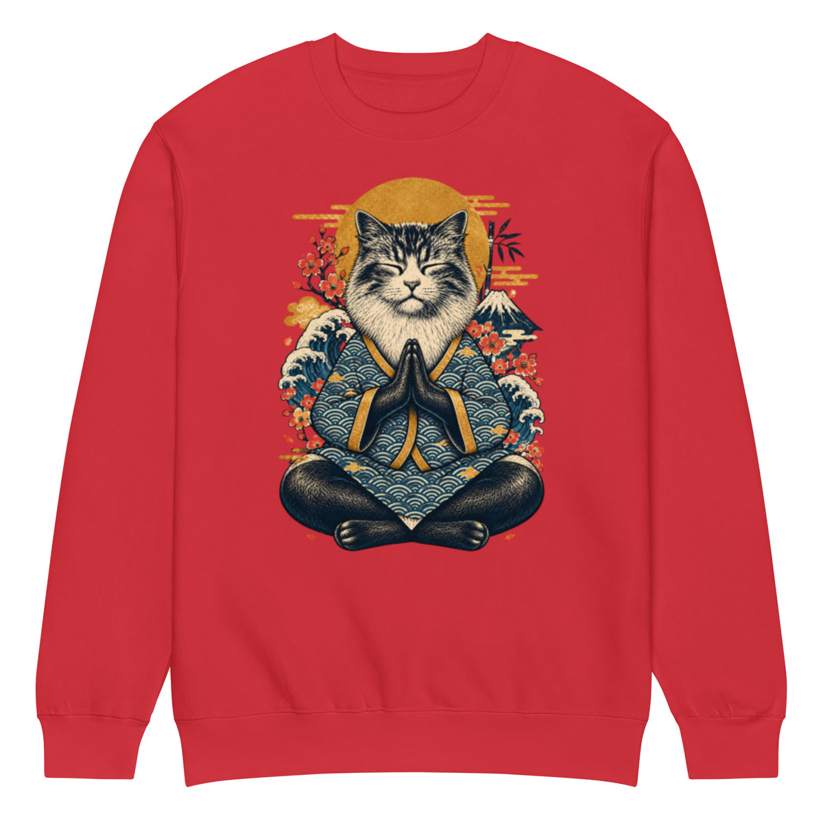 GataKarma Classic 02 Sweatshirt, product view 7 of 14 — Artist Edition by BarnaBorders