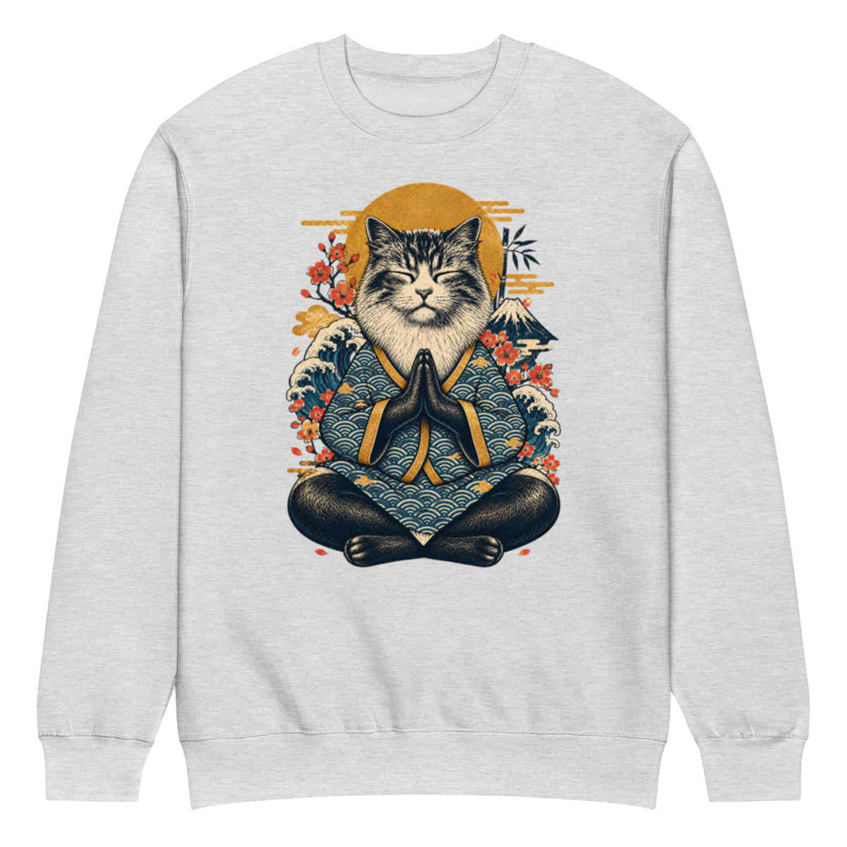 GataKarma Classic 02 Sweatshirt, product view 2 of 14 — Artist Edition by BarnaBorders