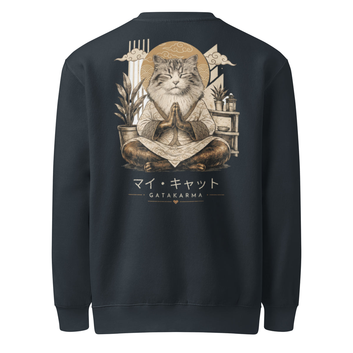 GataKarma Kimono Sweatshirt (15/30) — Ukiyo collection by BarnaBorders