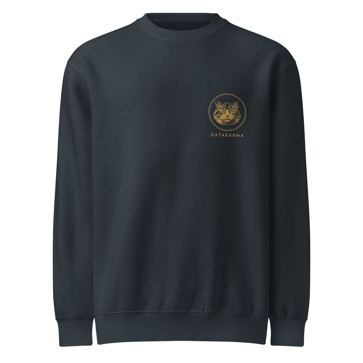 GataKarma Kimono Sweatshirt, product view 10 of 24 — Ukiyo collection by BarnaBorders