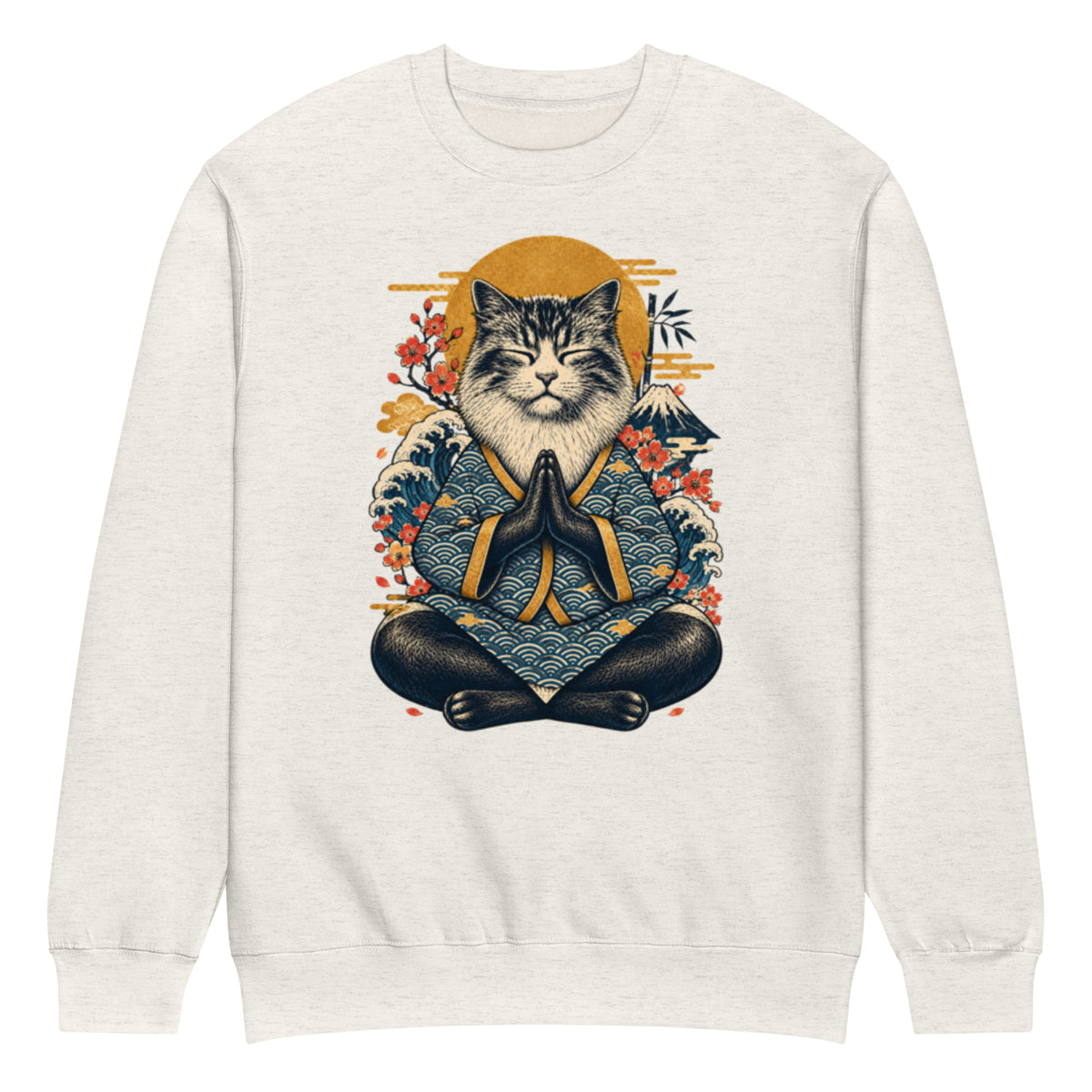 GataKarma Classic 02 Sweatshirt, product view 4 of 14 — Artist Edition by BarnaBorders