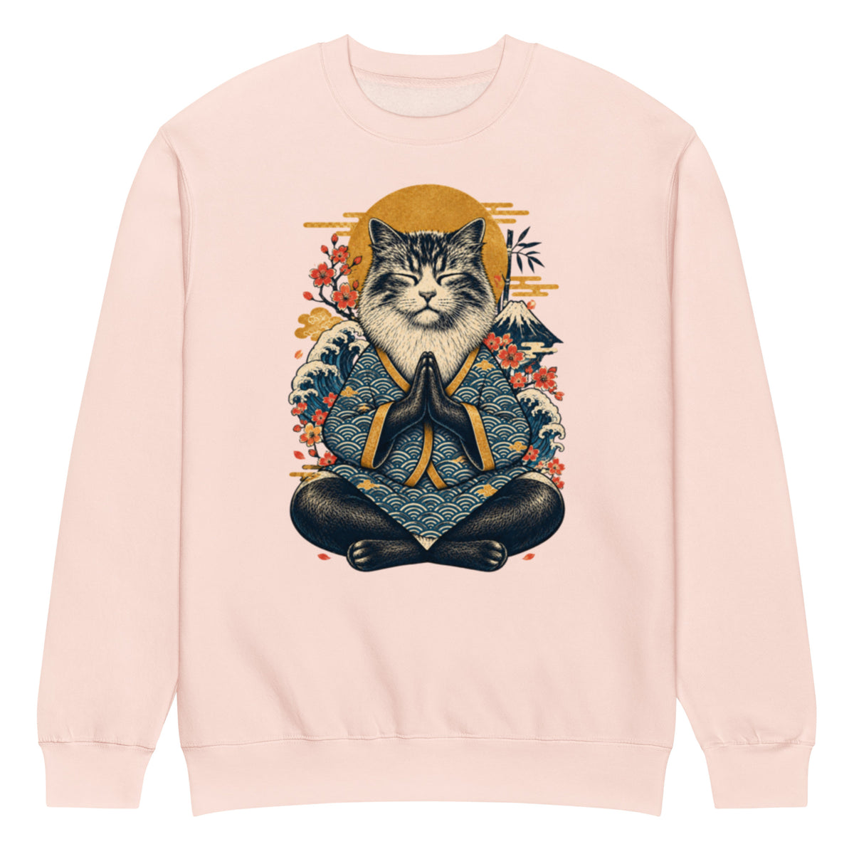 GataKarma Classic 02 Sweatshirt, product view 9 of 14 — Artist Edition by BarnaBorders