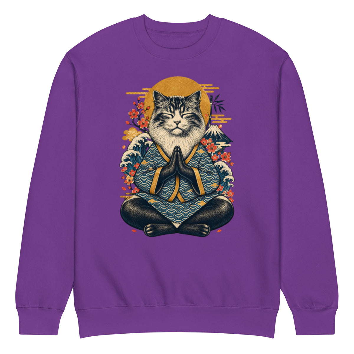 GataKarma Classic 02 Sweatshirt, product view 13 of 14 — Artist Edition by BarnaBorders