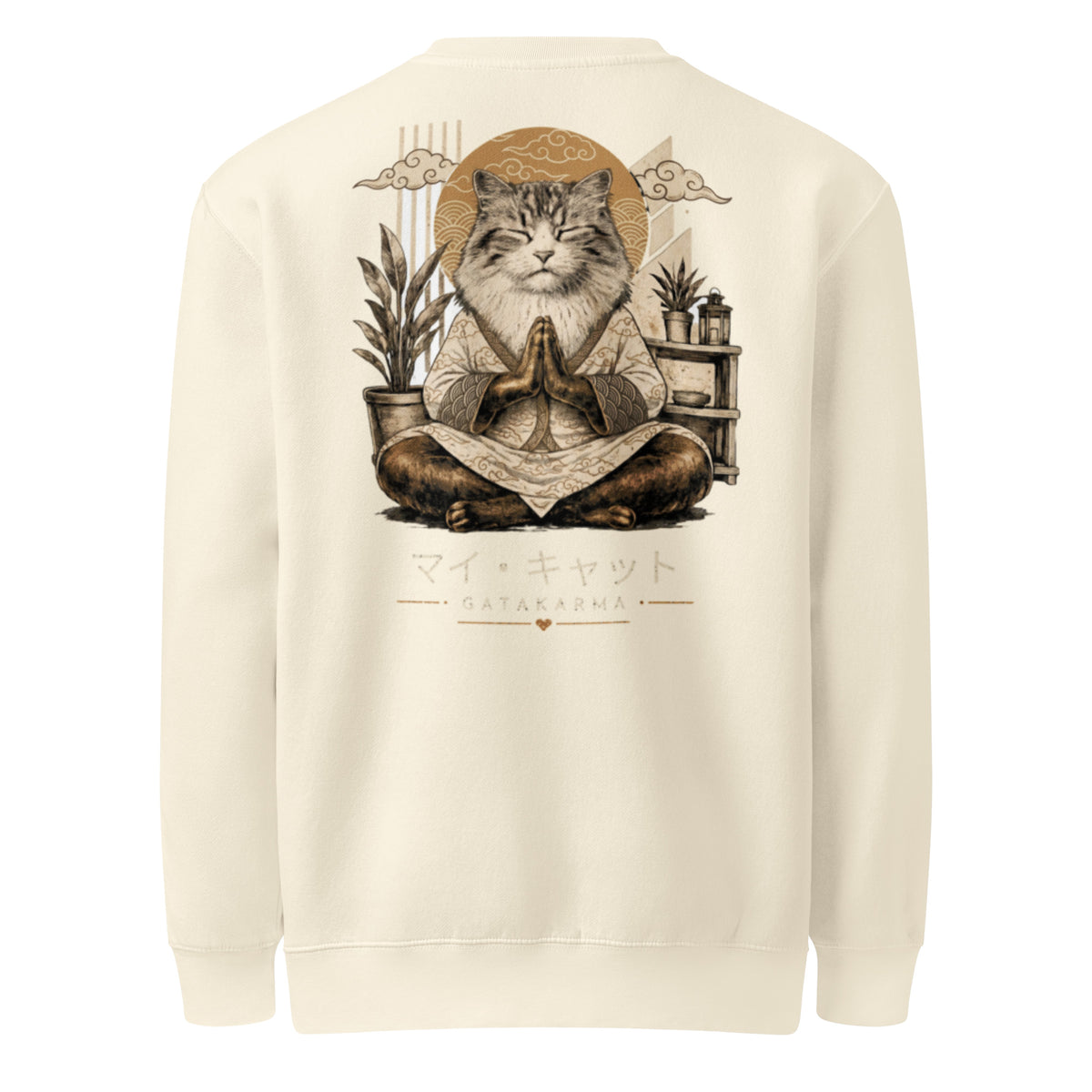GataKarma Kimono Sweatshirt (19/30) — Ukiyo collection by BarnaBorders