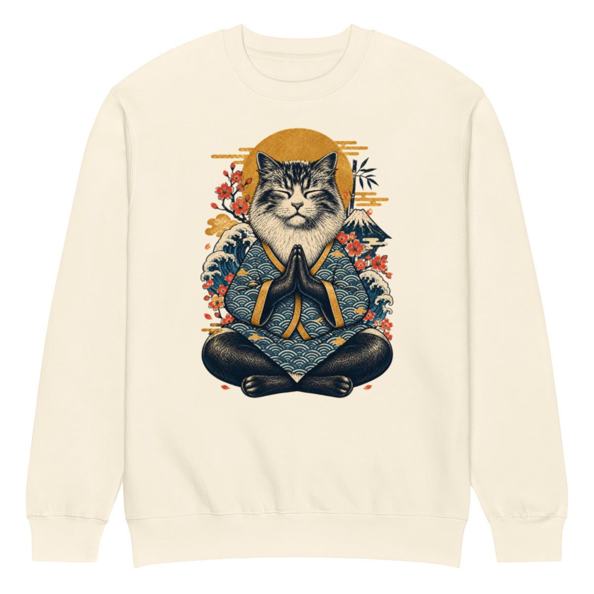 GataKarma Classic 02 Sweatshirt, product view 5 of 14 — Artist Edition by BarnaBorders