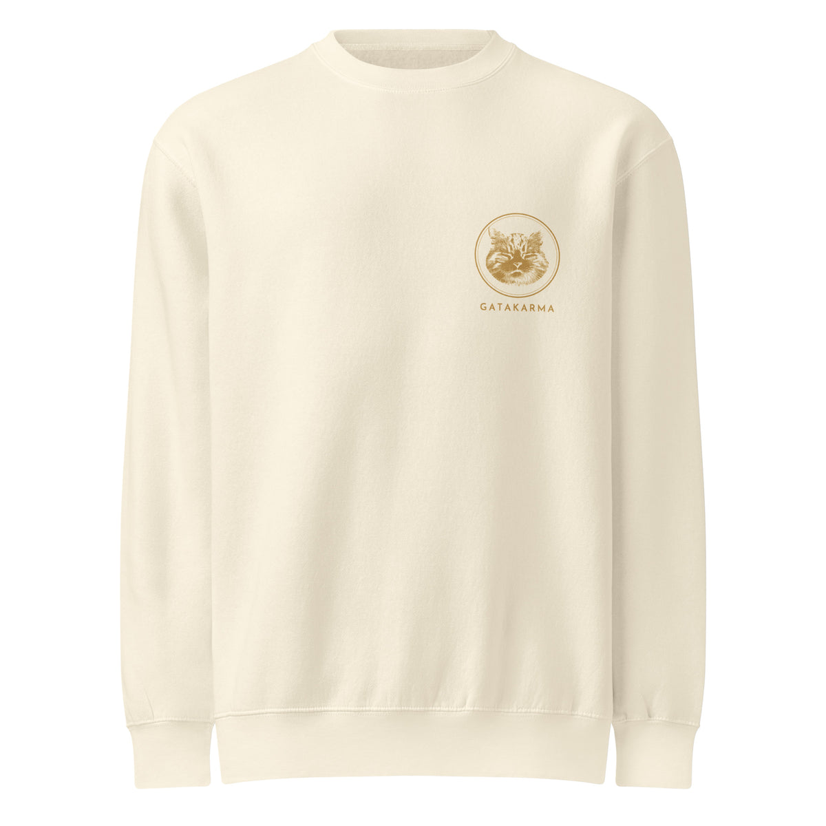 GataKarma Kimono Sweatshirt, product view 14 of 24 — Ukiyo collection by BarnaBorders