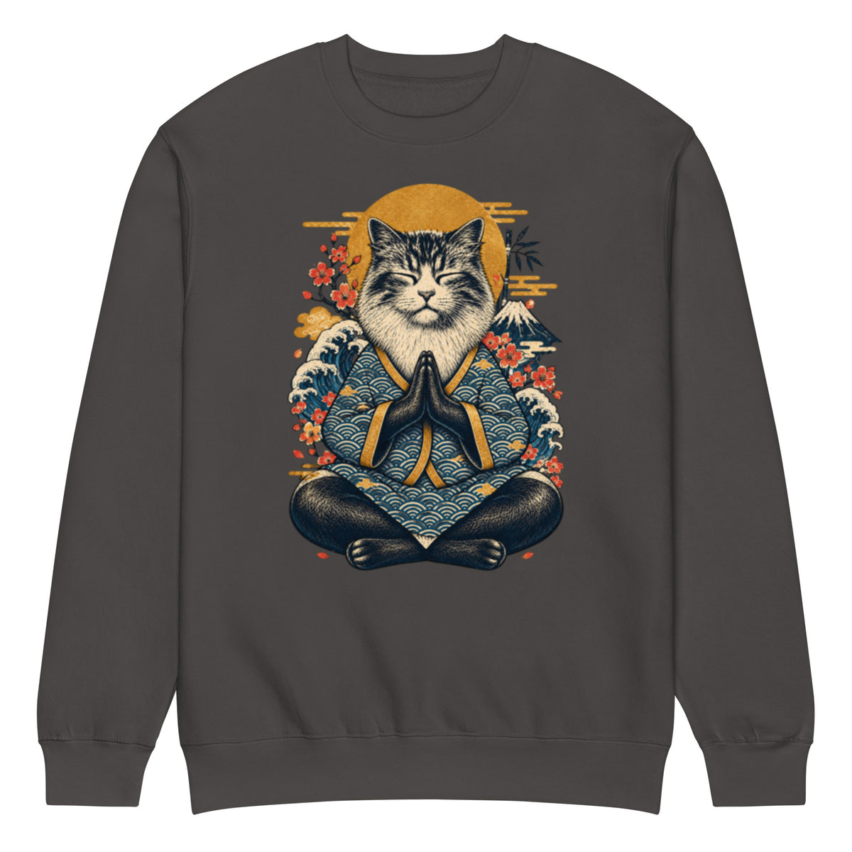 GataKarma Classic 02 Sweatshirt, product view 14 of 14 — Artist Edition by BarnaBorders