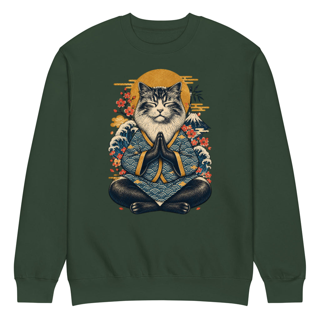 GataKarma Classic 02 Sweatshirt, product view 11 of 14 — Artist Edition by BarnaBorders
