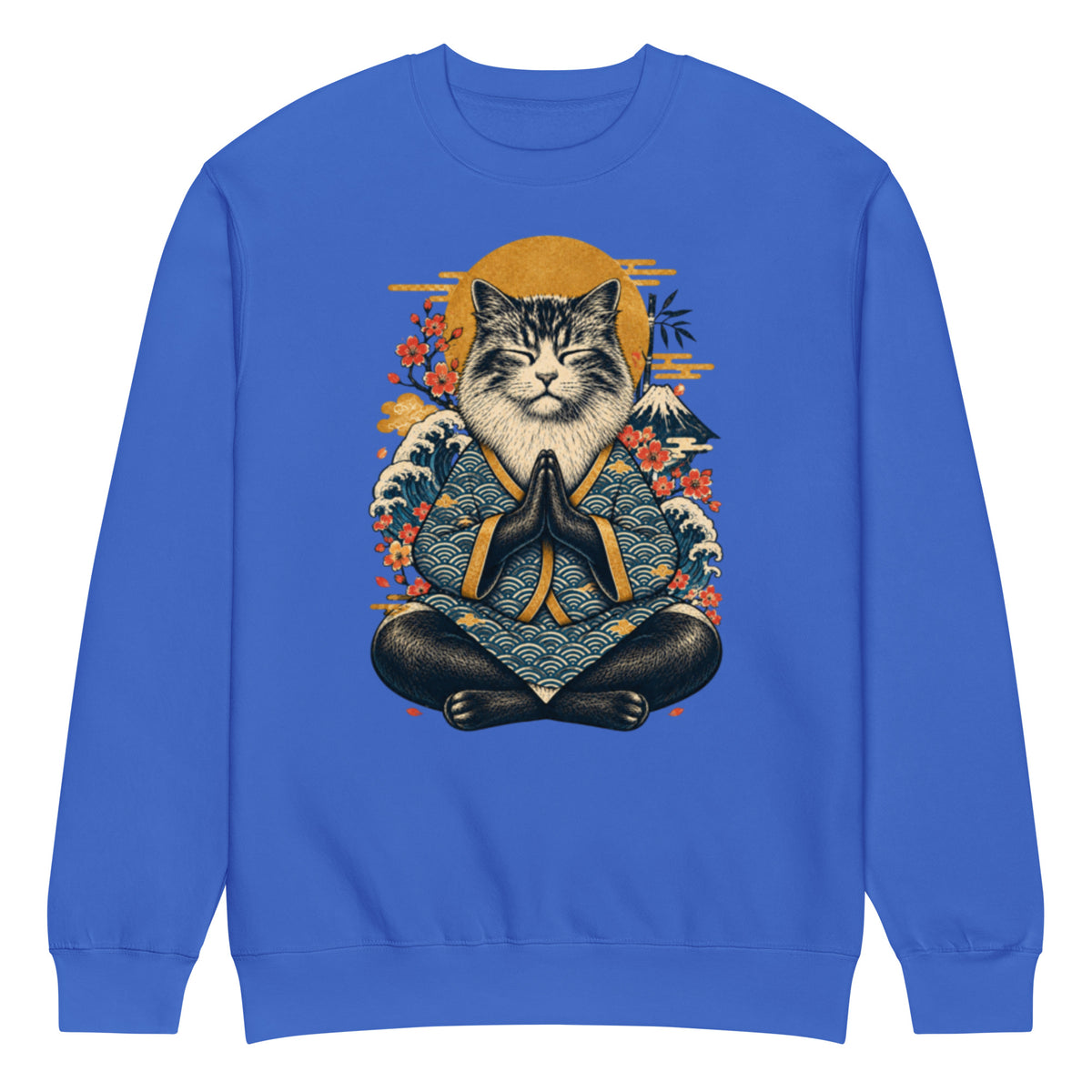 GataKarma Classic 02 Sweatshirt, product view 8 of 14 — Artist Edition by BarnaBorders