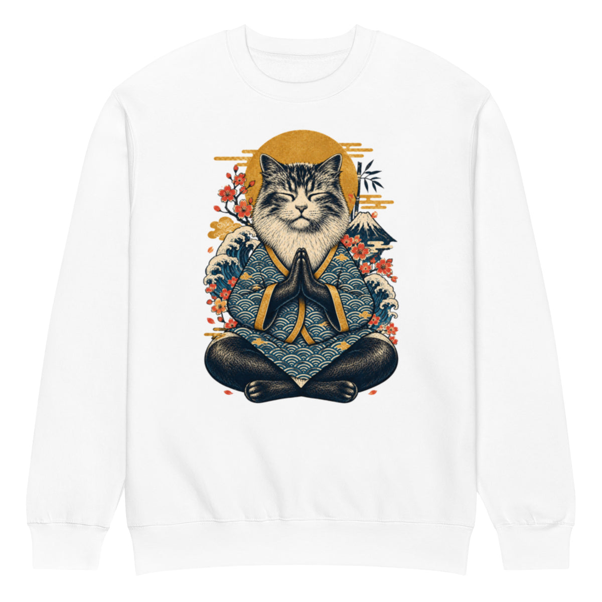 GataKarma Classic 02 Sweatshirt, product view 6 of 14 — Artist Edition by BarnaBorders