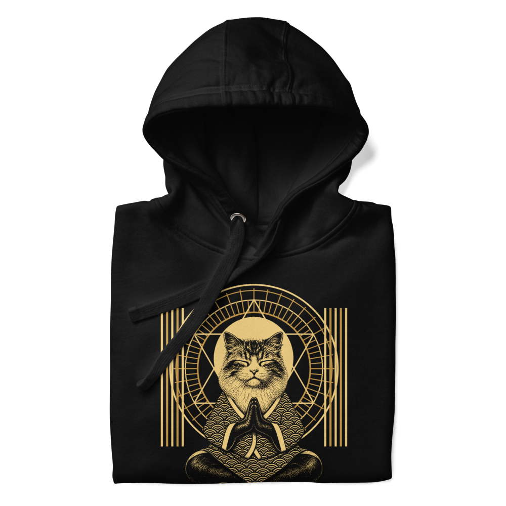GataKarma Or Sacré Hoodie, product view 9 of 12 — Signature collection by BarnaBorders