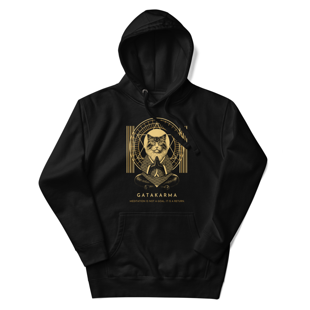 GataKarma Or Sacré Hoodie, product view 10 of 12 — Signature collection by BarnaBorders