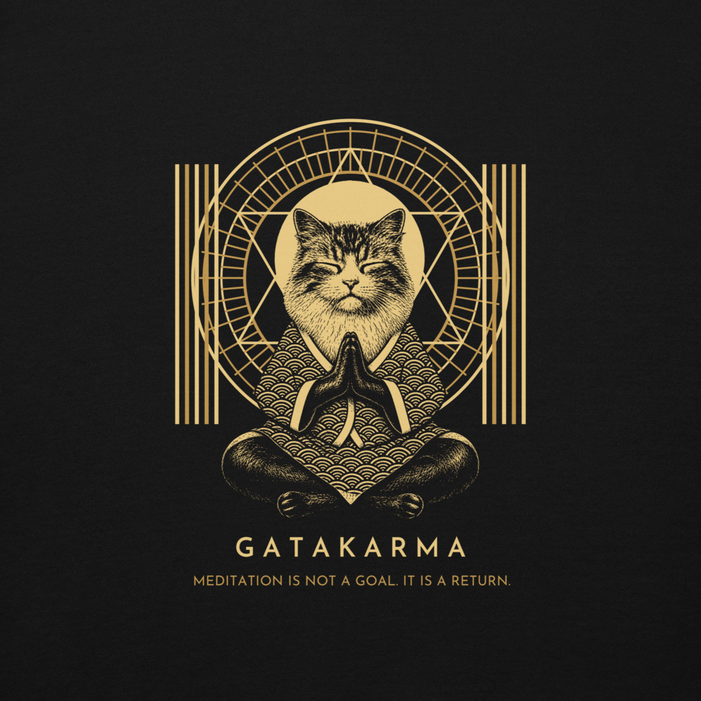GataKarma Or Sacré Hoodie, product view 2 of 12 — Signature collection by BarnaBorders