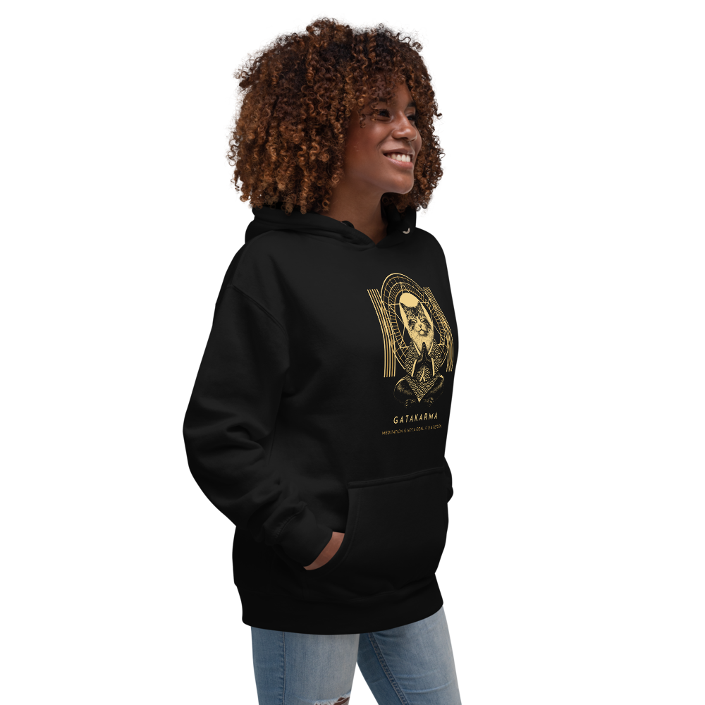 GataKarma Or Sacré Hoodie, product view 12 of 12 — Signature collection by BarnaBorders