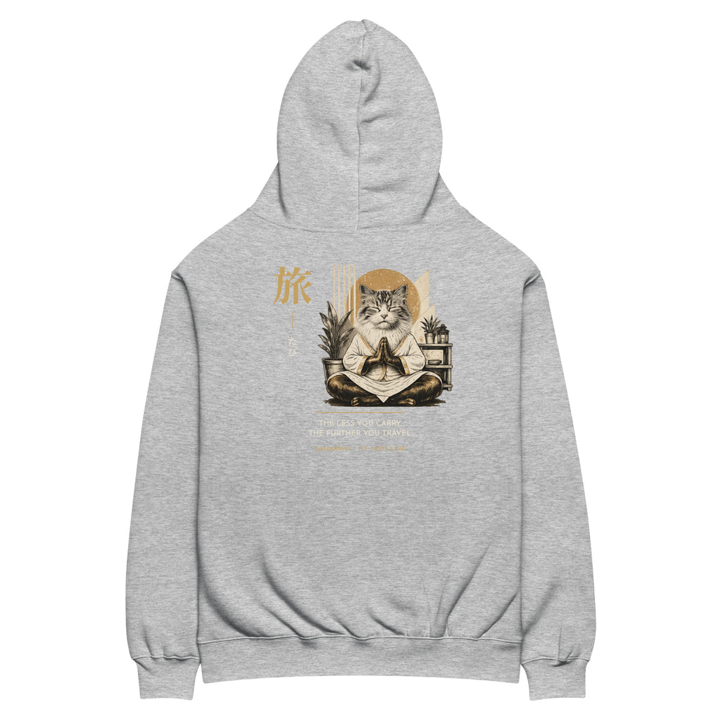 GataKarma Maxim 旅 Hoodie, product view 2 of 15 — Maxims collection by BarnaBorders