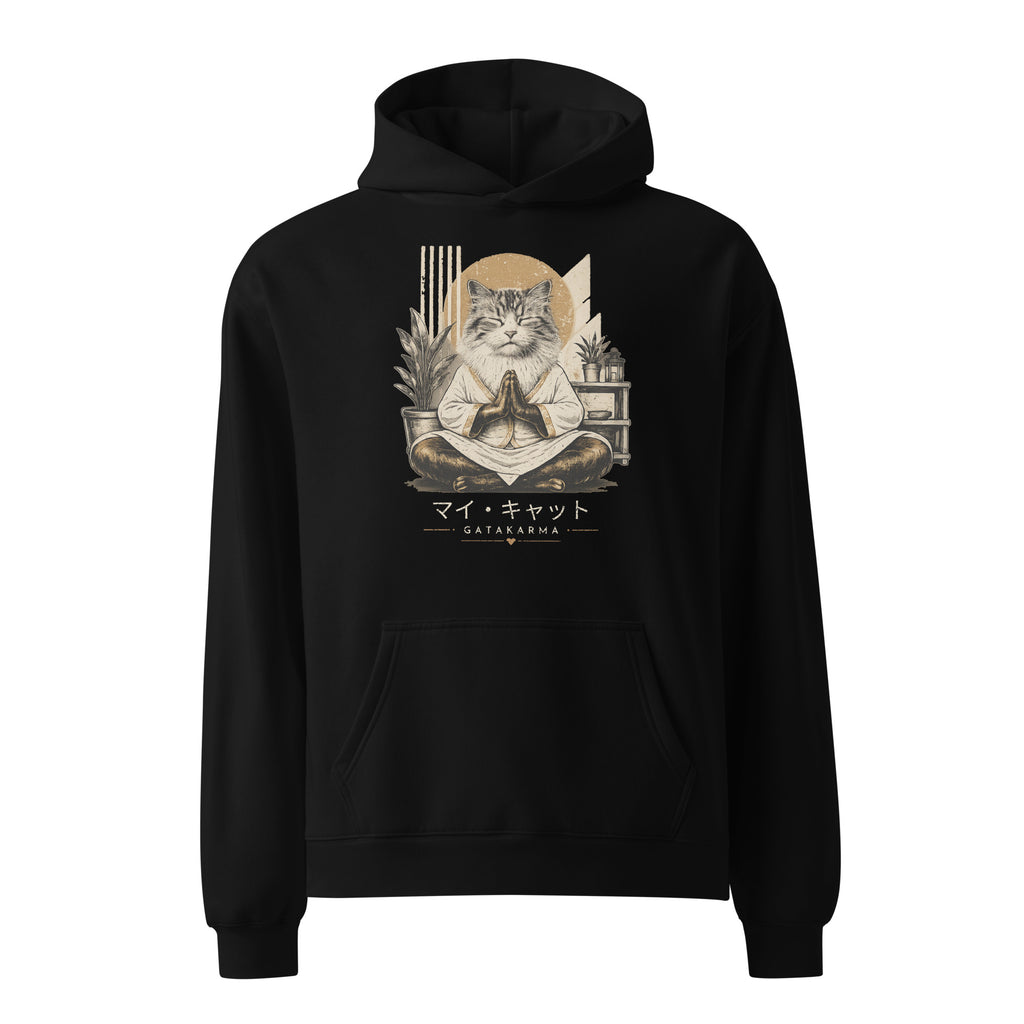 GataKarma Original Hoodie Black (11/13) — Signature collection by BarnaBorders