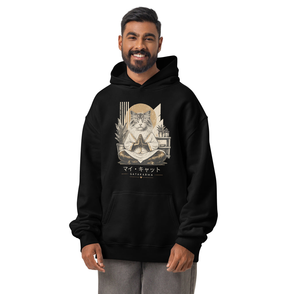 GataKarma Original Hoodie Black (9/13) — Signature collection by BarnaBorders